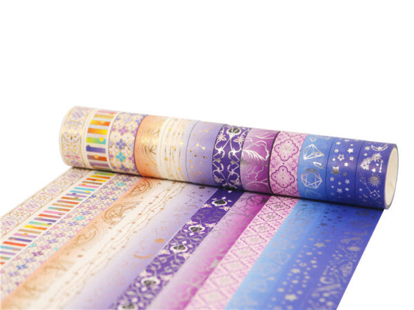 Starry Night Washi Tape Set 12 Rolls