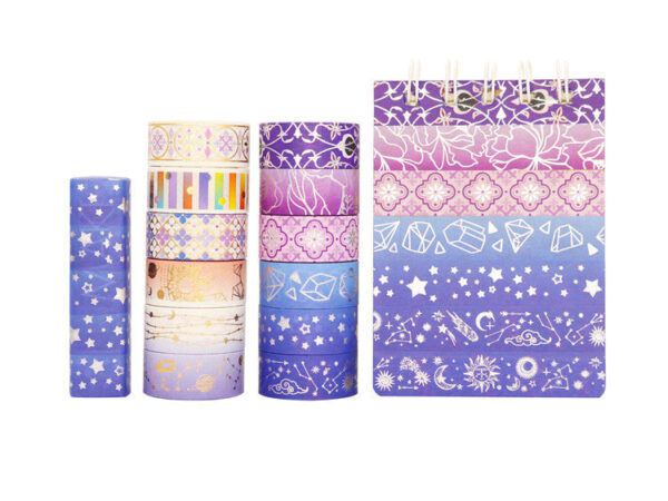 Starry Night Washi Tape Set 12 Rolls