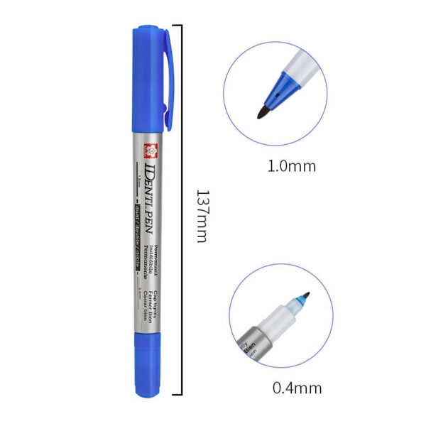 Sakura Identi-Pen Dual Tip Permanent Marker,3 Pack