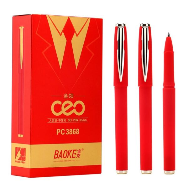 Baoke Ceo PC3868 Gel Pen 0.5mm Pack of 12