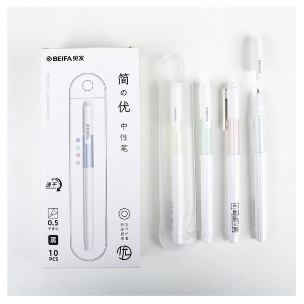 Beifa GPF0066 Superior Series Gel Pen Pack of 10