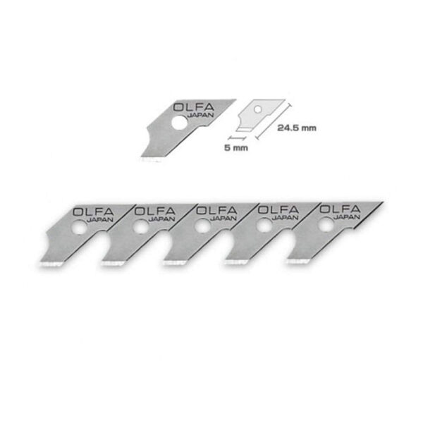 OLFA COB-1 Compass Cutter Blades (Pack of 15) - Image 2