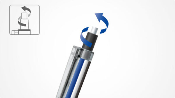Tombow Mono Graph Lite Mechanical Pencil with Eraser - 0.3 mm