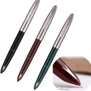 Hero 329 Fountain Pen Gold Arrow Pattern 3 Pack