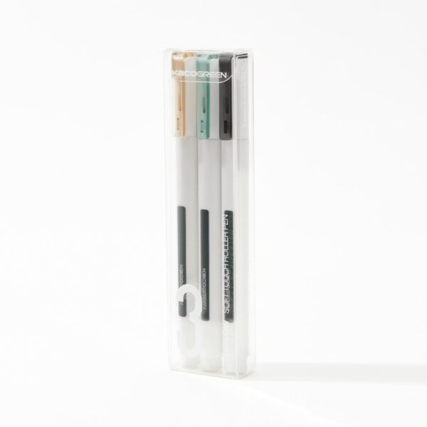 Kaco Tecflow 0.5mm Roller Gel Pen- Pack of 3