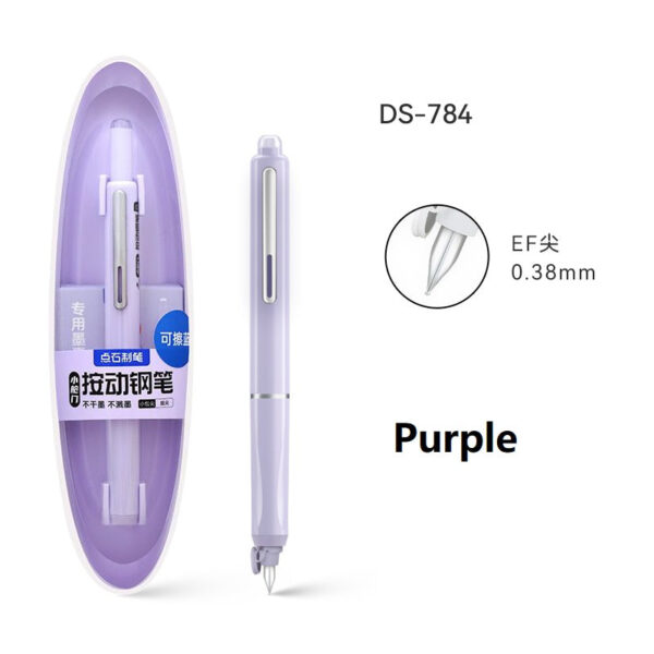 Retractable Fountain Pen 0.38mm Extra Fine Nib - Image 4