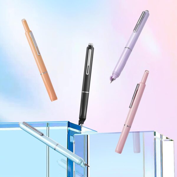 Retractable Fountain Pen 0.38mm Extra Fine Nib - Image 10