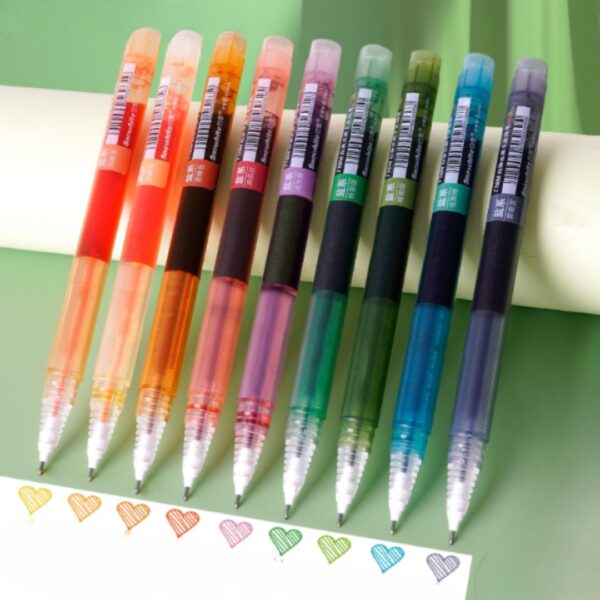 Snowhite T16M Morandi 0.5 Rollerball Pen- Pack of 9